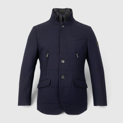Antony Morato Ανδρικό Navy Blue Jacket με Ψηλό Γιακά / Pre-Owned